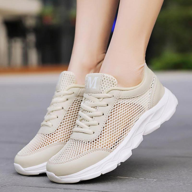 Formal Men Office Wear Sandals - Summer Breathable Sneakers Women Mesh Women's