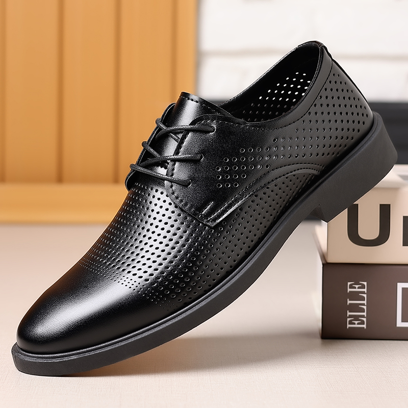 Formal Men Office Wear Sandals - Summer New Leather Shoes Men's Business