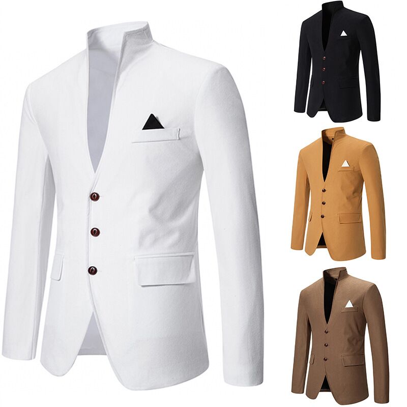 Men Formal Wear Office - Casual Wedding Men's Tuxedo Jacket Formal