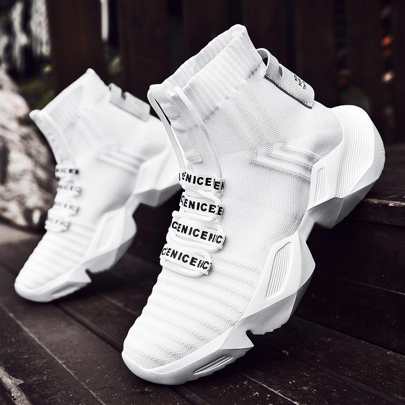 Formal Men Office Wear Sandals - Plus Size High Top Massive Sports