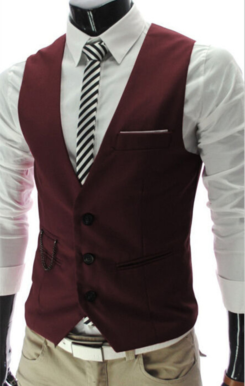 High Quality Dress Vests For M - Formal Vest Waistcoat review and price