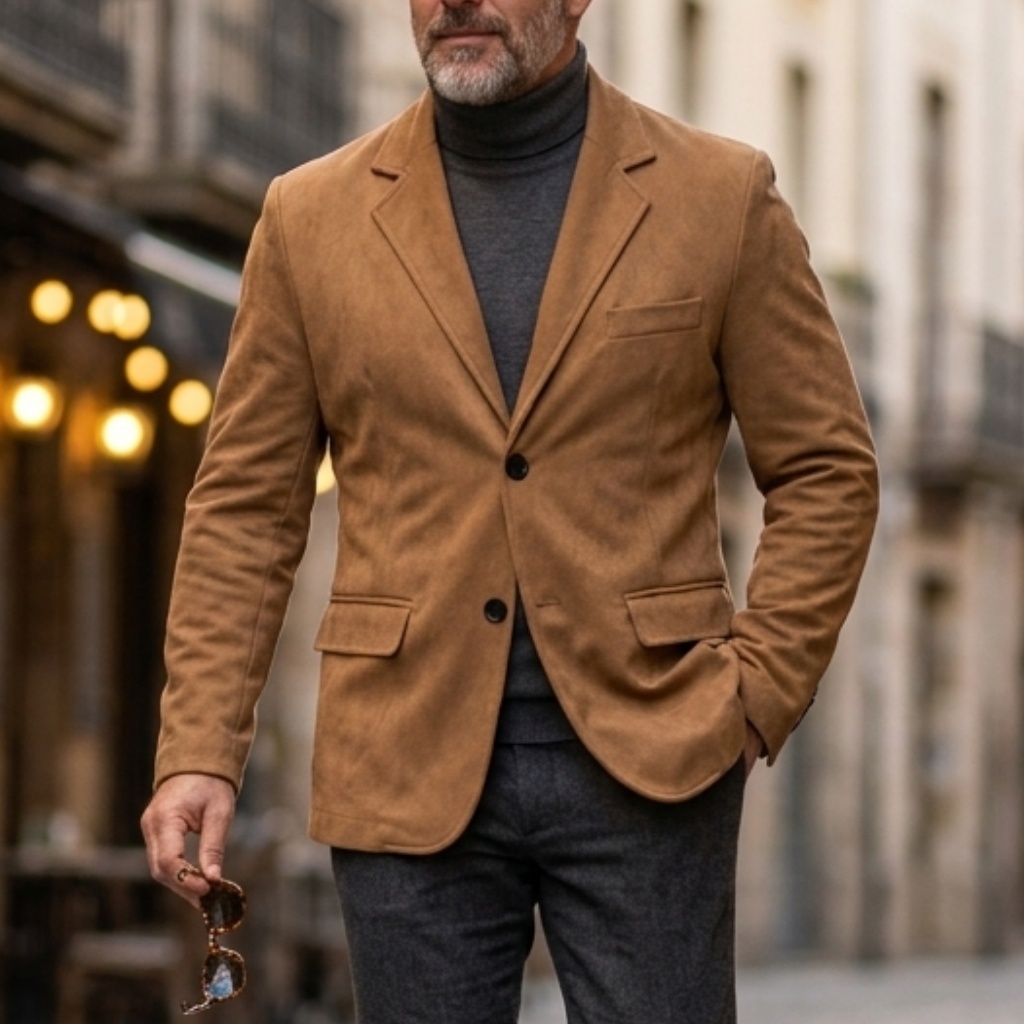 Men's Vintage Smart Casual Sue - Men Formal Wear Office review and price