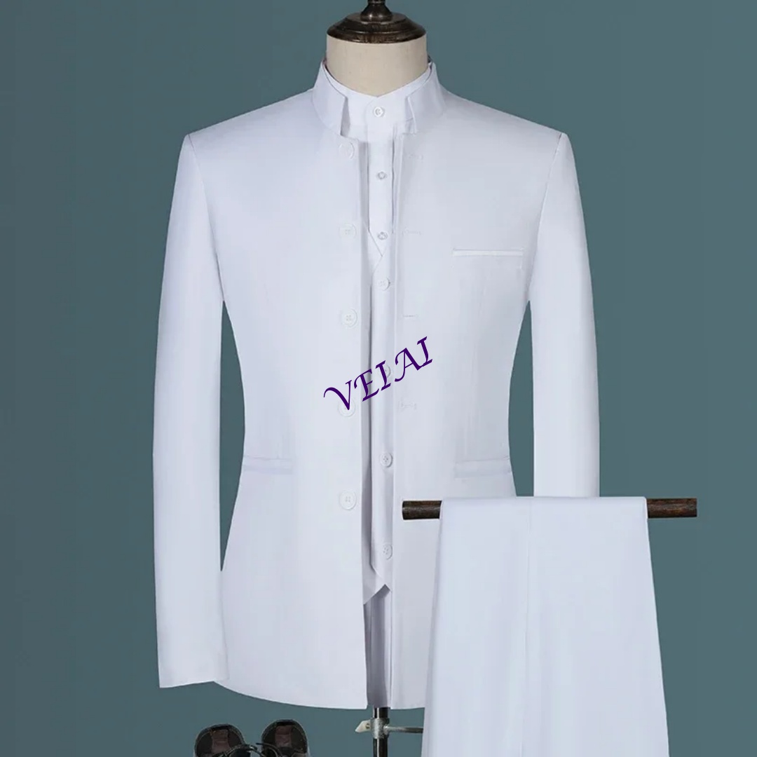 CustomizedStand Collar Men Bla - Formal Vest Waistcoat review and price