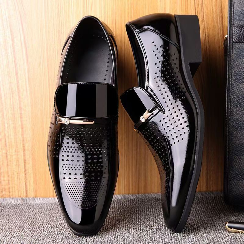 Summer New Leather Shoes Men's - Formal Men Office Wear Sandals review and price