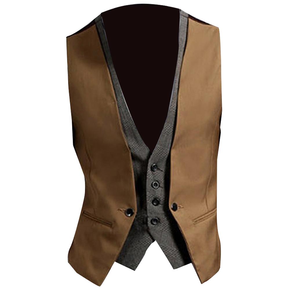 Men Formal Waistcoat Vest Busi - Formal Vest Waistcoat review and price