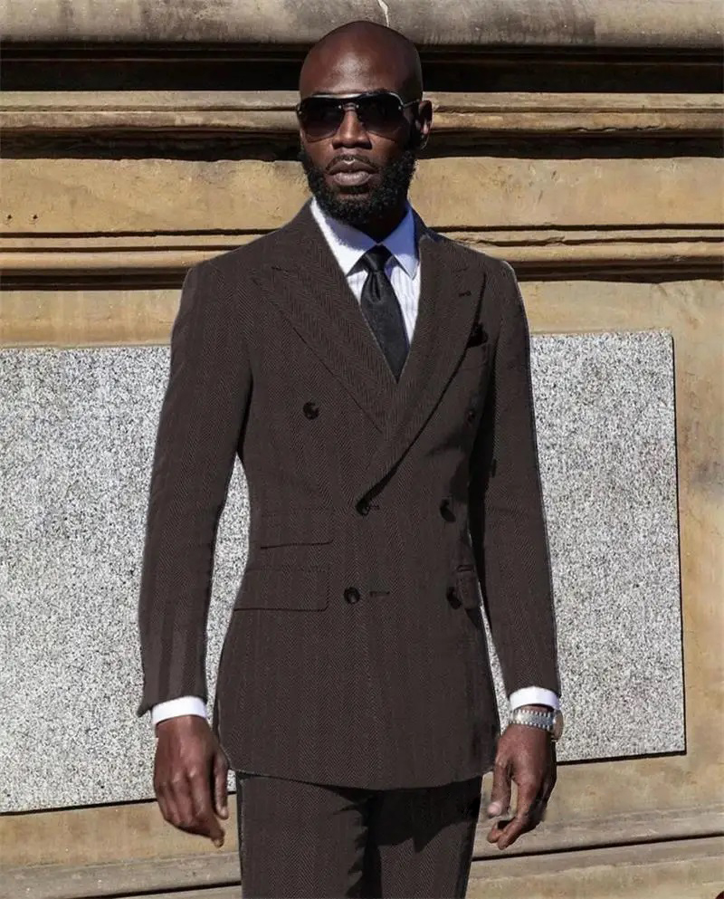 Herringbone Suits for Men Groo - Men Formal Wear Pink review and price
